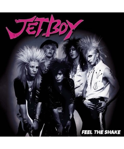 Jetboy FEEL THE SHAKE - PINK/BLACK SPLATTER Vinyl Record $11.52 Vinyl