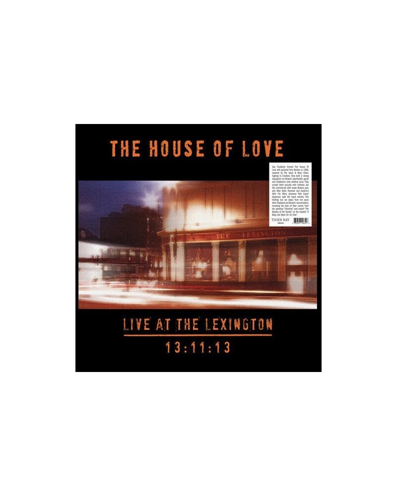 The House of Love Live At The Lexington 13:11:13 Vinyl Record $10.66 Vinyl