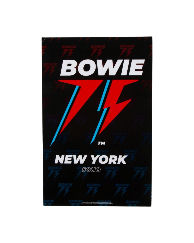 David Bowie Bowie 75 New York Poster $1.23 Decor