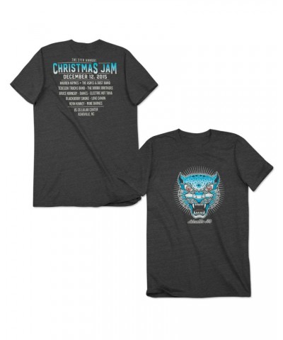 Warren Haynes 2015 Christmas Jam T-Shirt Gray $7.80 Shirts