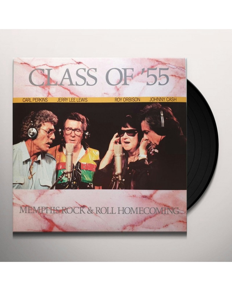 Johnny Cash CLASS OF 55: MEMPHIS ROCK & ROLL HOMECOMING (1986) Vinyl Record $8.64 Vinyl