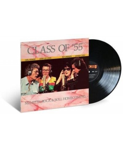 Johnny Cash CLASS OF 55: MEMPHIS ROCK & ROLL HOMECOMING (1986) Vinyl Record $8.64 Vinyl