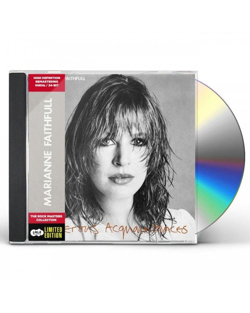 Marianne Faithfull DANGEROUS ACQUAINTANCES CD $6.11 CD