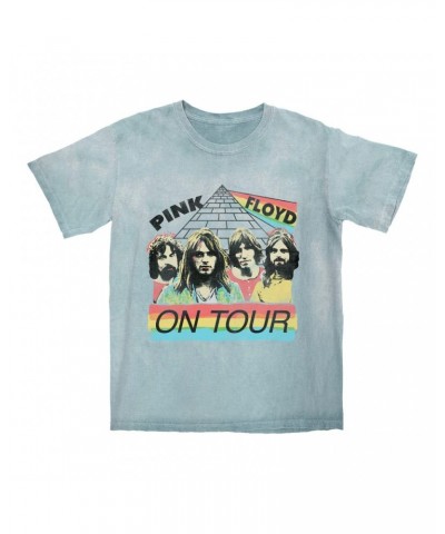 Pink Floyd T-shirt | 1980 Live In Concert Colorful Design Distressed Color Blast Shirt $9.88 Shirts