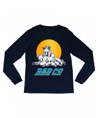 Bad Company Long Sleeve Shirt | Run With The Pack Retro Sun Shirt $11.38 Shirts