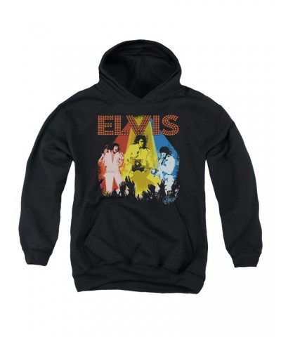 Elvis Presley Youth Hoodie | VEGAS REMEMBERED Pull-Over Sweatshirt $11.31 Sweatshirts