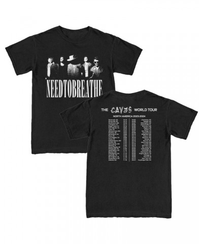 NEEDTOBREATHE Caves Official World Tour Tee $13.65 Shirts