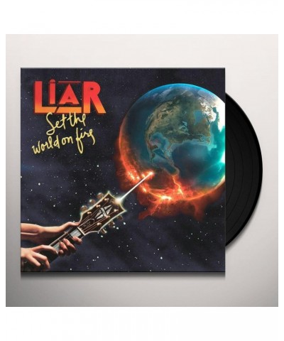 Liar SET THE WORLD ON FIRE CD $8.40 CD