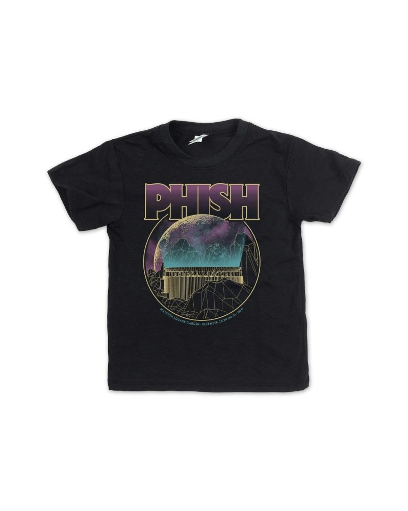 Phish Kids MSG Vortex Mountain New Year’s 2017 T-shirt on Tri-Charcoal $11.25 Shirts