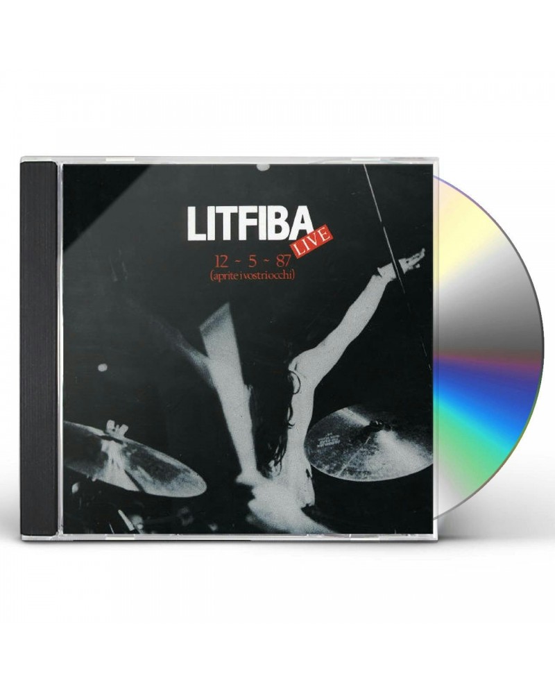 Litfiba 12-5-87 LIVE CD $5.40 CD