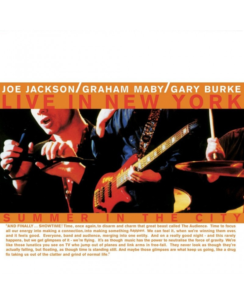 Joe Jackson Summer In The City: Live In New York Hy CD $15.26 CD