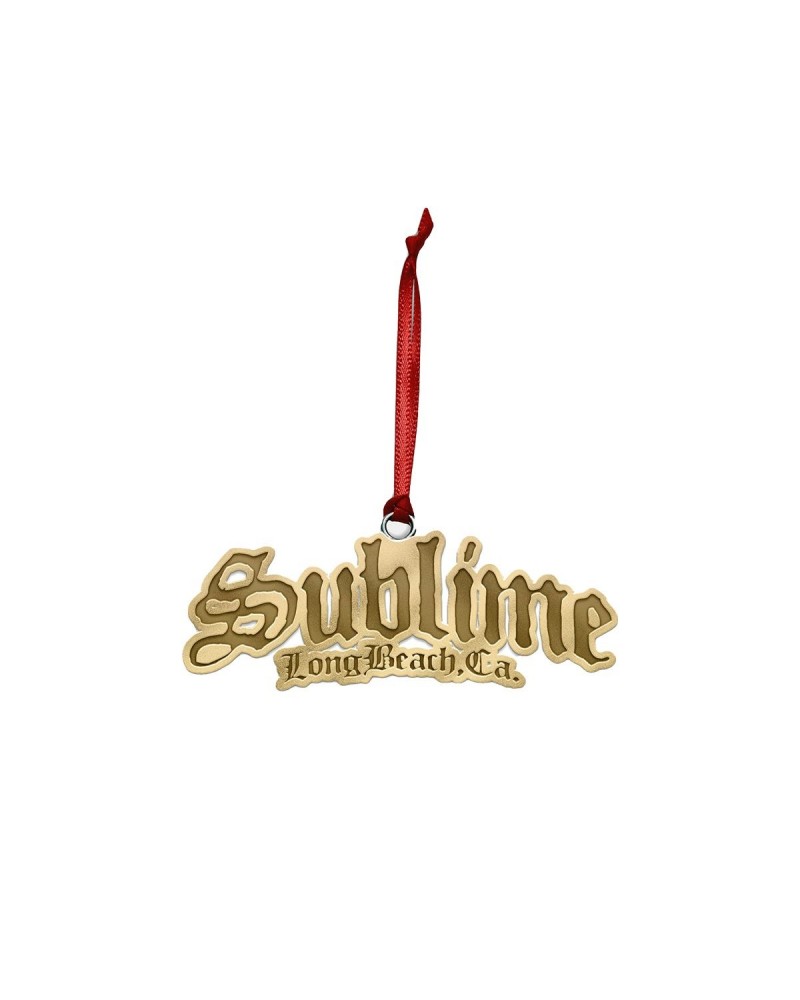 Sublime Gold Sublime Logo Ornament $9.58 Decor