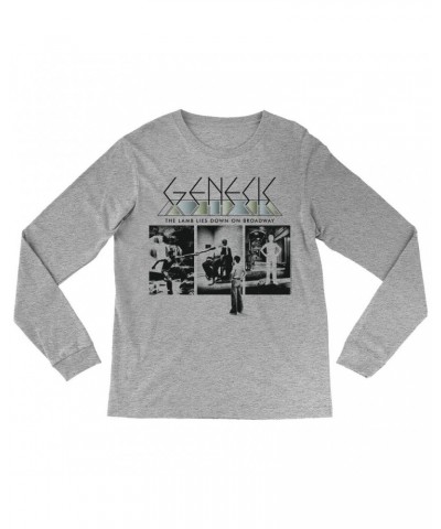 Genesis Long Sleeve Shirt | The Lamb Lies Down On Broadway Poster Shirt $9.88 Shirts