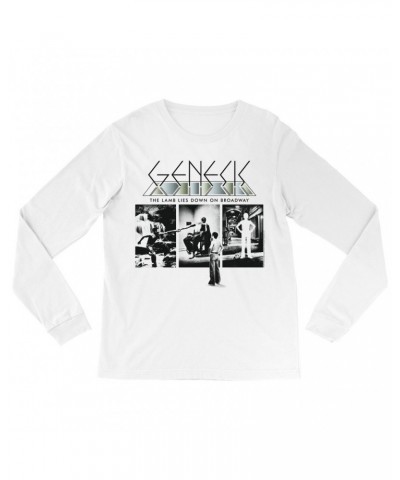 Genesis Long Sleeve Shirt | The Lamb Lies Down On Broadway Poster Shirt $9.88 Shirts