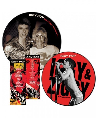 Iggy Pop Iggy & Ziggy Cleveland '77 Vinyl Record $15.41 Vinyl