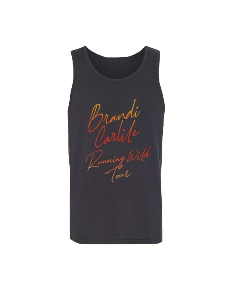 Brandi Carlile Running Wild Tour Tank - Black $10.80 Shirts