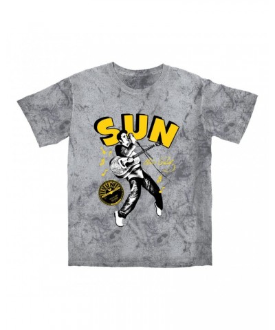 Elvis Presley Sun Records T-shirt | That's All Right Iconic Dance Move Sun Records Color Blast Shirt $14.08 Shirts