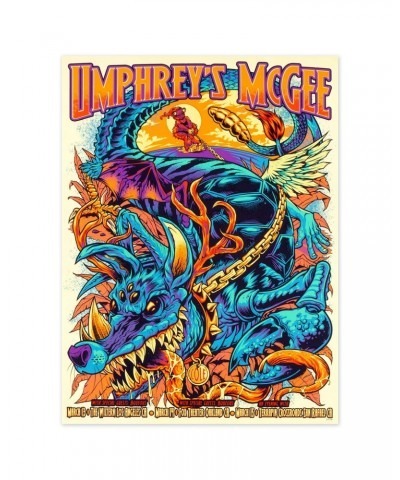 Umphrey's McGee Flyland Designs California 2020 Poster $12.00 Decor