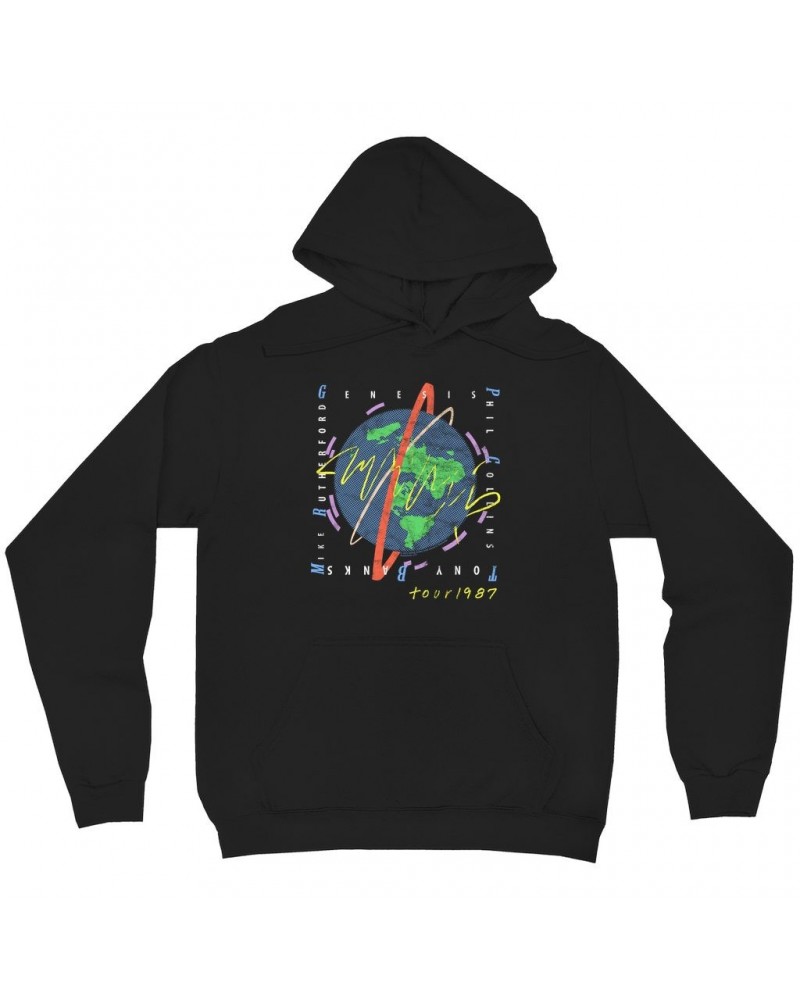 Genesis Hoodie | World Tour 1987 Hoodie $18.78 Sweatshirts