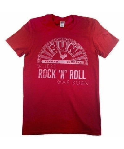 Sun Records Sun Red R&R Half Logo Tee $9.50 Shirts