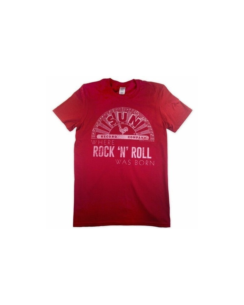 Sun Records Sun Red R&R Half Logo Tee $9.50 Shirts