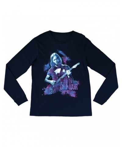 David Gilmour Long Sleeve Shirt | Out In Outer Space Shirt $14.68 Shirts