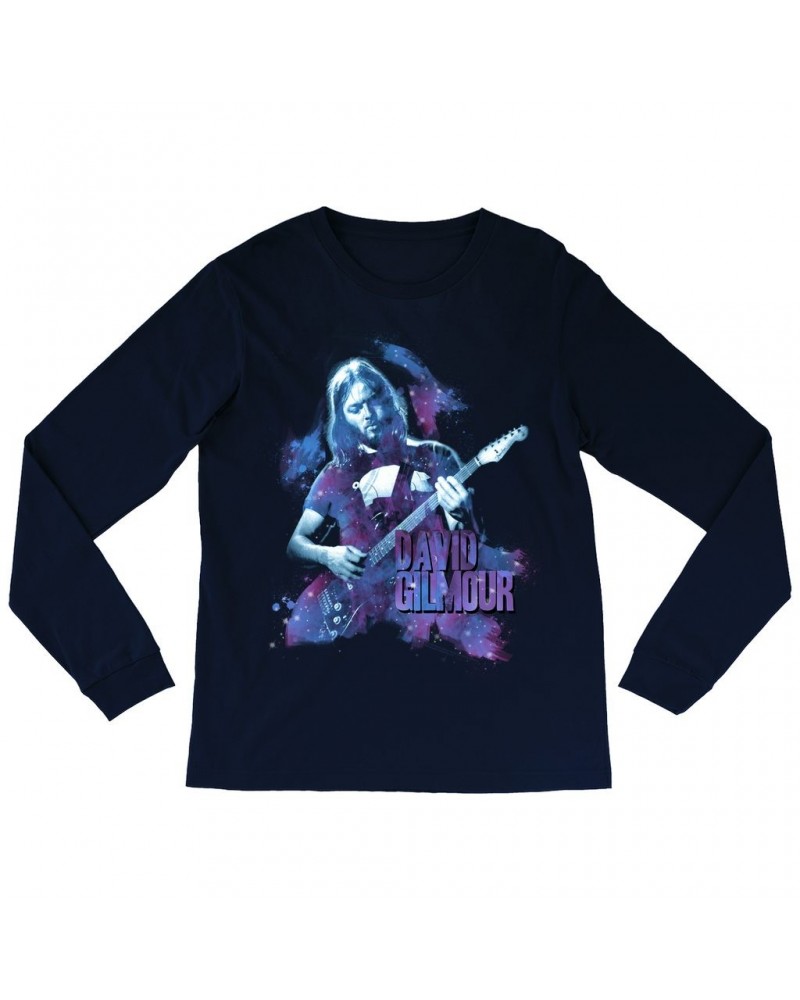 David Gilmour Long Sleeve Shirt | Out In Outer Space Shirt $14.68 Shirts