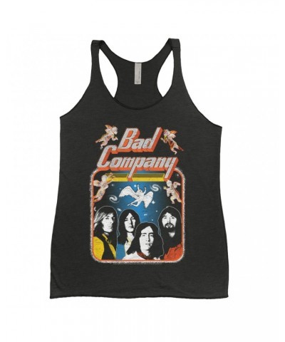 Bad Company Ladies' Tank Top | Vintage Burnin' Through America Tour Distressed Shirt $9.55 Shirts