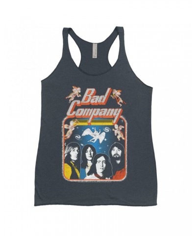 Bad Company Ladies' Tank Top | Vintage Burnin' Through America Tour Distressed Shirt $9.55 Shirts