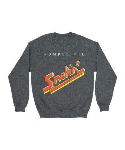 Humble Pie Sweatshirt | Smokin' Album Design Sweatshirt $13.28 Sweatshirts