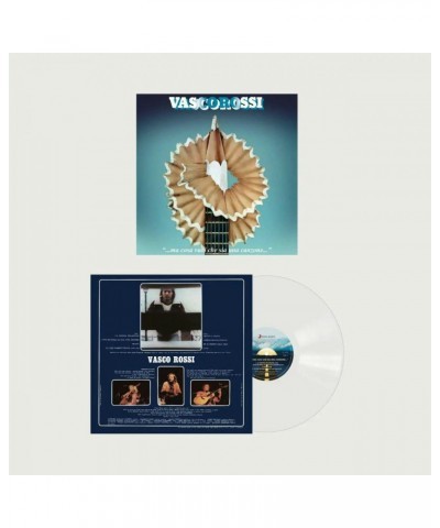 Vasco Rossi Ma Cosa Vuoi Che Sia Una Canzone (White) Vinyl Record $15.75 Vinyl