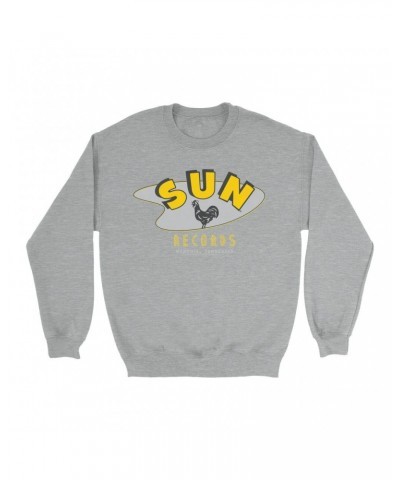 Sun Records Sweatshirt | Retro Boomerang Logo Sweatshirt $14.68 Sweatshirts