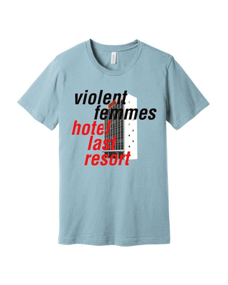 Violent Femmes HOTEL LAST RESORT LOGO TEE LT BLUE $6.98 Shirts