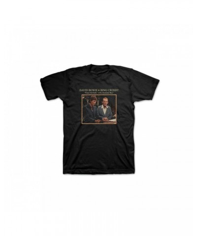 David Bowie & Bing Crosby "Peace On Earth" Black T-shirt $9.90 Shirts