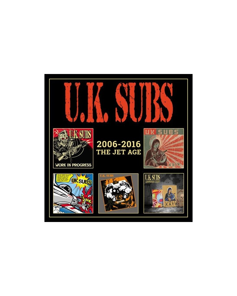 U.K. Subs 2006-2016: THE JET AGE CD $14.80 CD