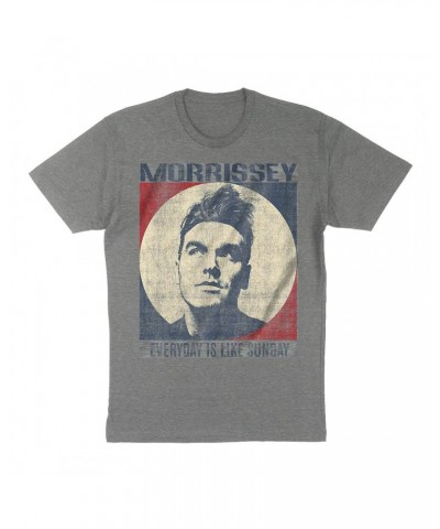 Morrissey "Circle Square" T-Shirt in Heather Grey $12.95 Shirts