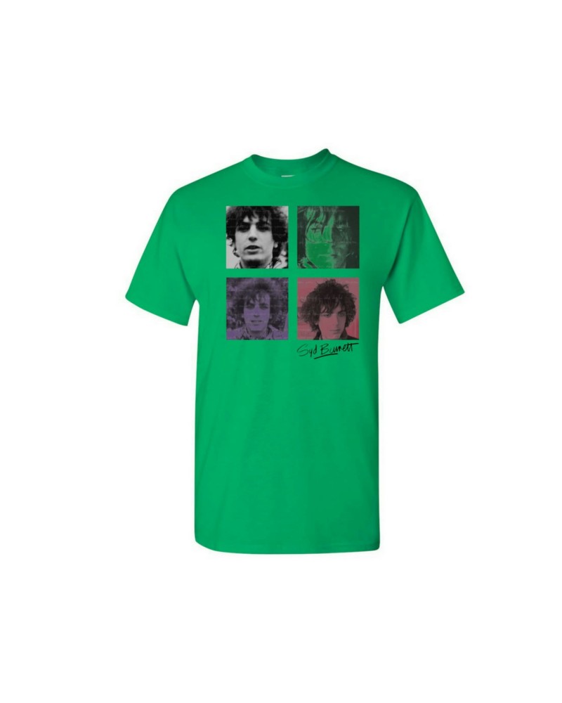 Syd Barrett Four Shades Green T-Shirt $9.00 Shirts