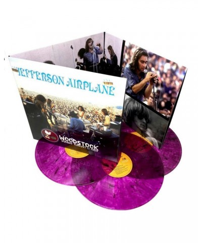 Jefferson Airplane Woodstock Sunday August 17 1969 - Limited “Vibrating” Violet Vinyl Edition 3-LP Set $25.85 Vinyl