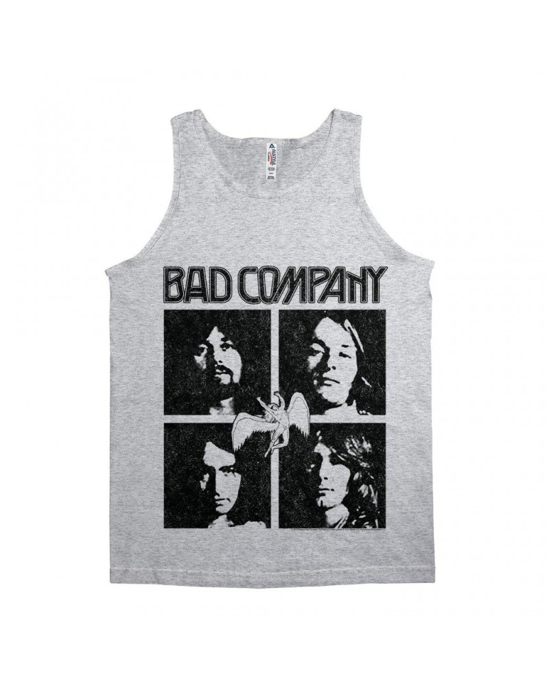 Bad Company Unisex Tank Top | The Early Years Band Design Shirt $10.23 Shirts