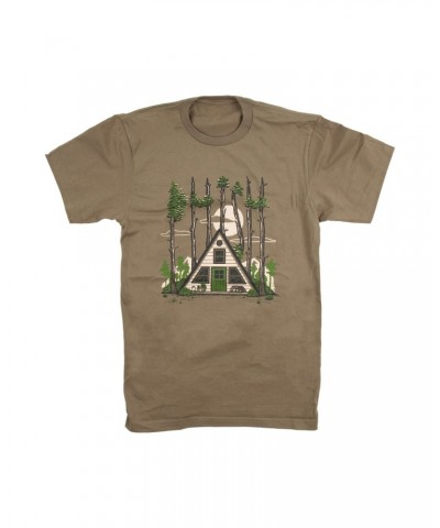 Phish Take The A Frame Heavyweight Tee on Military Green $12.50 Shirts