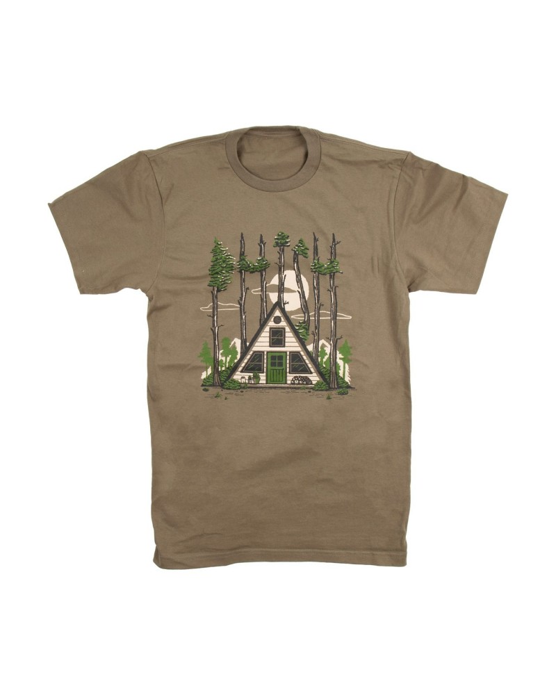 Phish Take The A Frame Heavyweight Tee on Military Green $12.50 Shirts