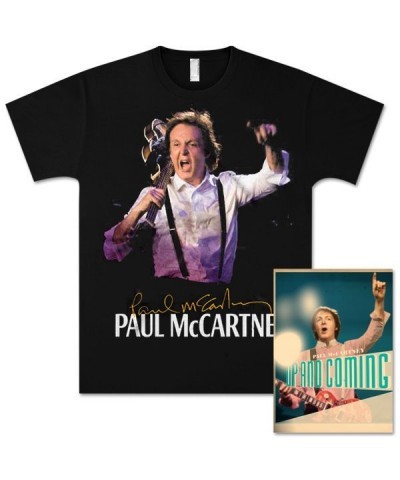 Paul McCartney Up and Coming San Juan Event T-Shirt and Tour Programme Bundle $23.40 Shirts