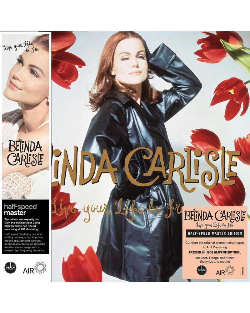 Belinda Carlisle Live Your Life Be Free Vinyl Record $15.18 Vinyl