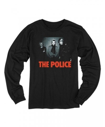 The Police Against The Wall Long Sleeve T-Shirt $13.30 Shirts