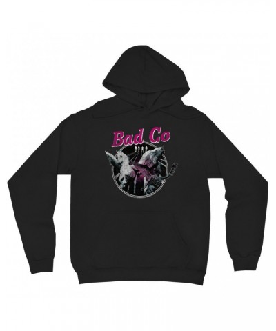 Bad Company Hoodie | In Space Pegasus Angel Distressed Hoodie $16.78 Sweatshirts