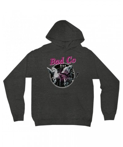 Bad Company Hoodie | In Space Pegasus Angel Distressed Hoodie $16.78 Sweatshirts