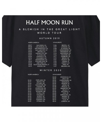 Half Moon Run Lyric - World Tour 2019/2020 T-Shirt $9.60 Shirts