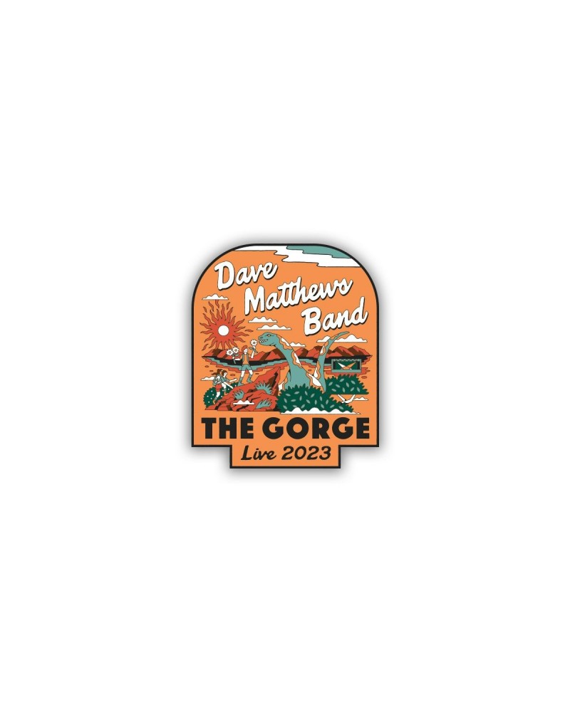 Dave Matthews Band Gorge 2023 Limited Edition Enamel Pin $5.40 Accessories