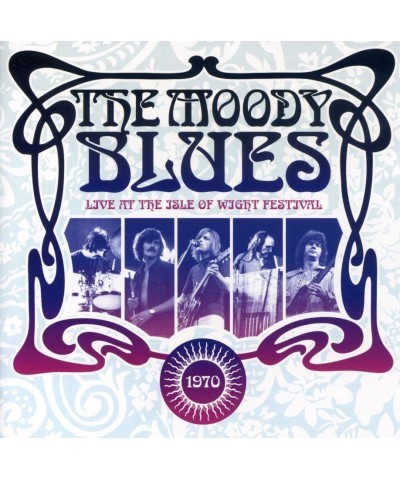 The Moody Blues LIVE AT THE ISLE OF WIGHT FESTIVAL 1970 CD $4.93 CD