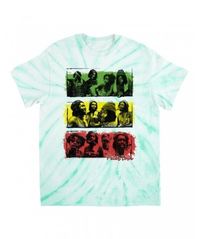 Peter Tosh T-Shirt | Reggae Photo Collage Tie Dye Shirt $11.05 Shirts